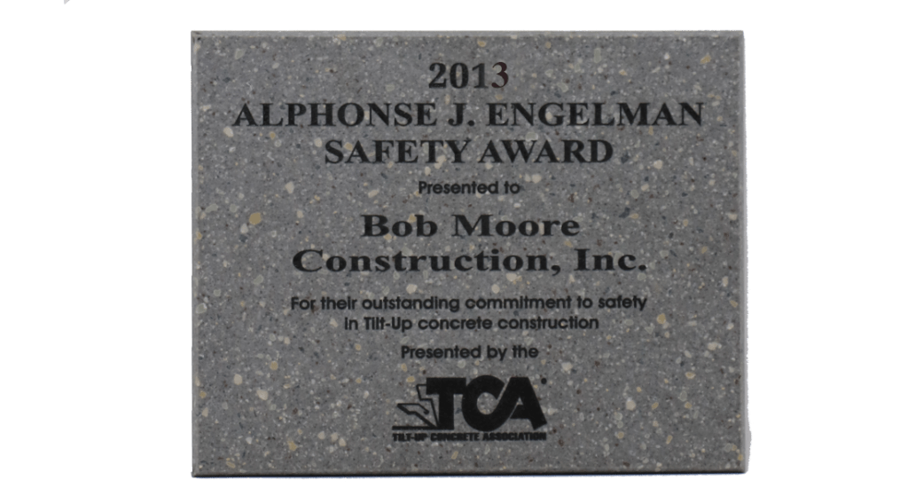 2013 TCA Safety Award