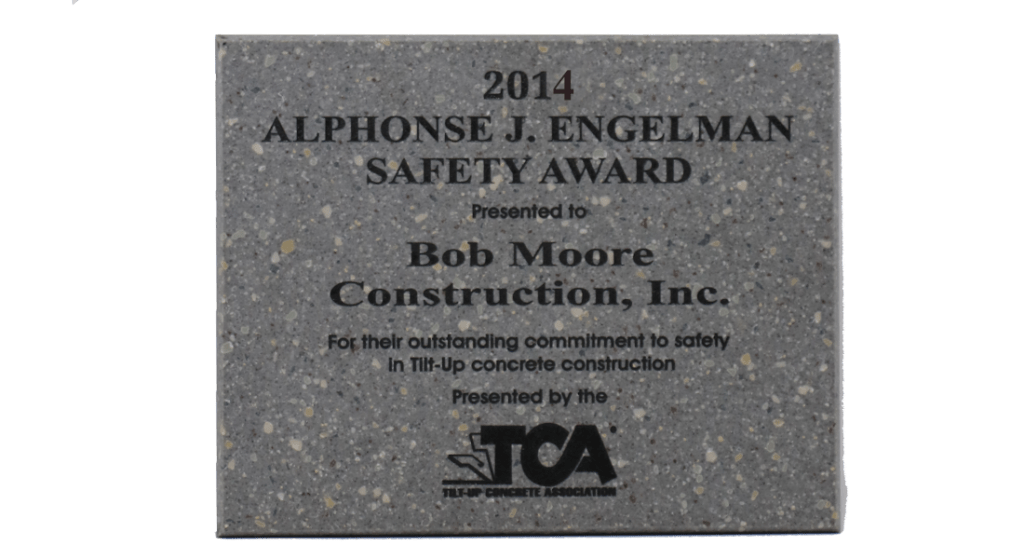 2014 TCA Safety Award