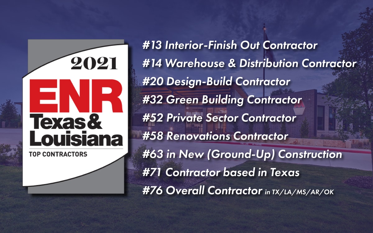 ENR 2021 Top Contractor Texas and Louisiana
